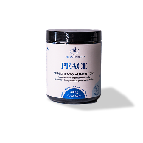 Miel con Adaptógenos Peace Plus 300 g Vidya Market